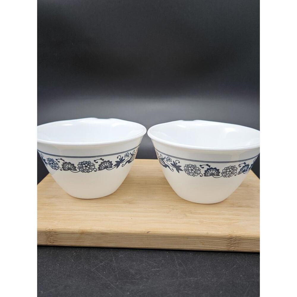 3pc Corelle Old Town Blue Replacement Set - 2 Tea Cups & 1 Saucer - Blue Onion - Picture 12 of 15